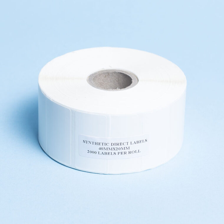 Direct Thermal Labels 40MMX20MM, 1000 Labels