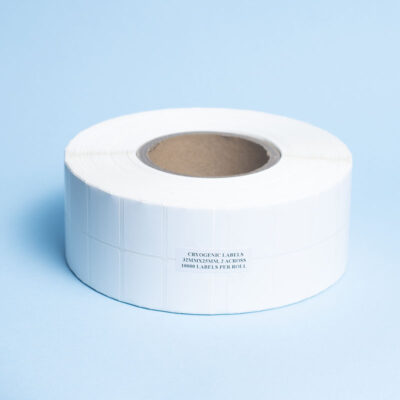 Cryogenic Labels 32MMX25MM, 2 Across 10000 Labels